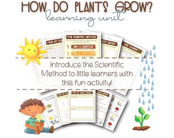 How Do Plants Grow Learning Unit