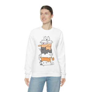 Stacked Cats Sweatshirt