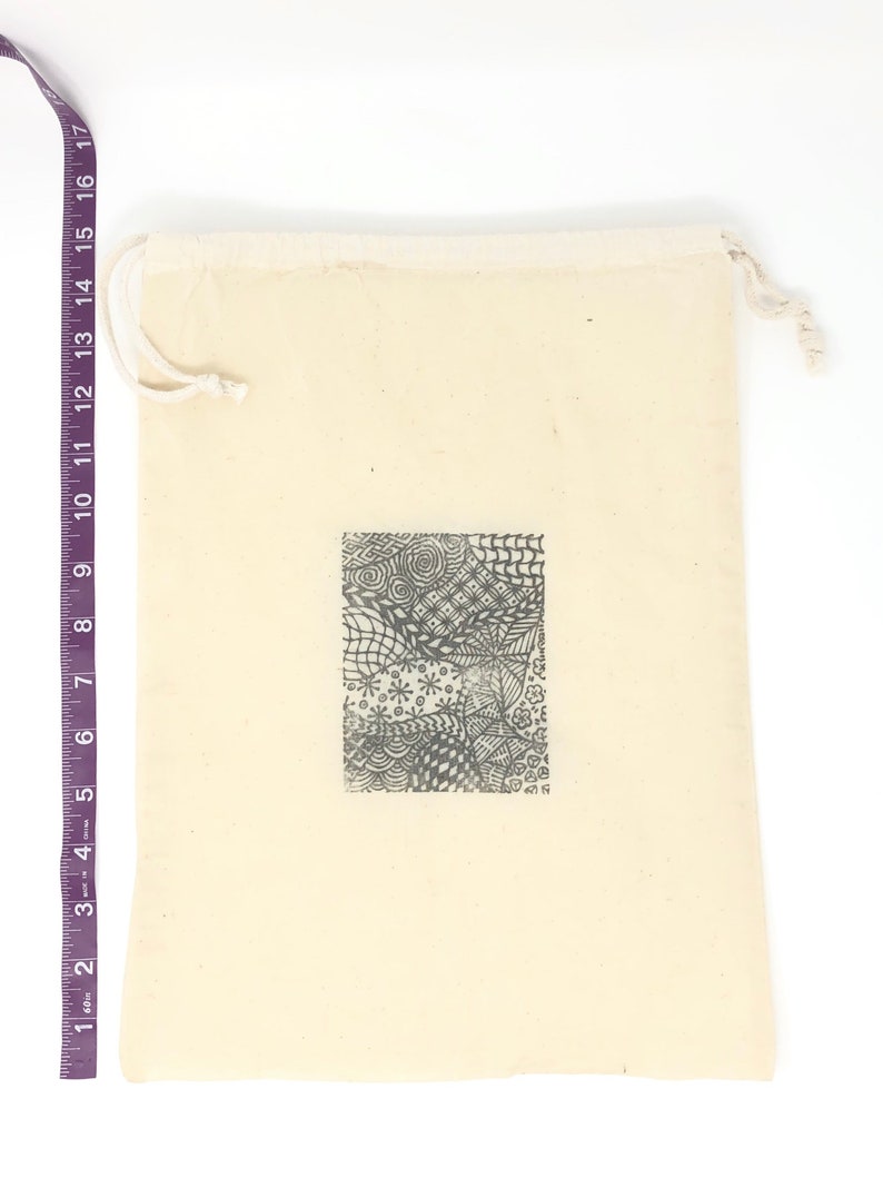 XL Reusable Food Bag alternative to plastic bags Bulk Foods /& Produce great for Bread