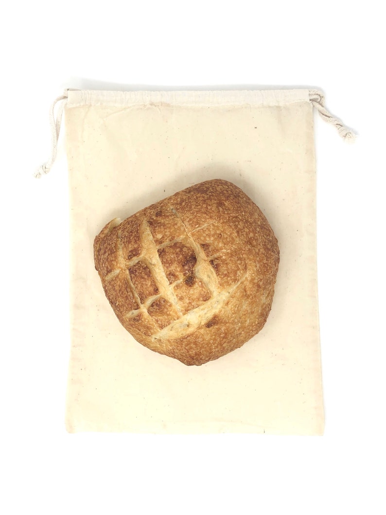 XL Reusable Food Bag alternative to plastic bags Bulk Foods /& Produce great for Bread