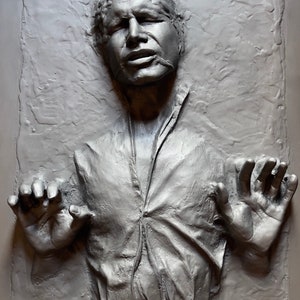 Lebensgröße Han in Carbonite gegossen