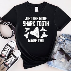 Shark Tooth T-shirt, Shark Shirt, Shark Tooth Fossil Shirt, Funny Shark Tooth Shirt, Shark Lover Shirt, Shark Tooth Hunter, Shark Tooth,