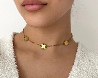 Four leaf clover chocker