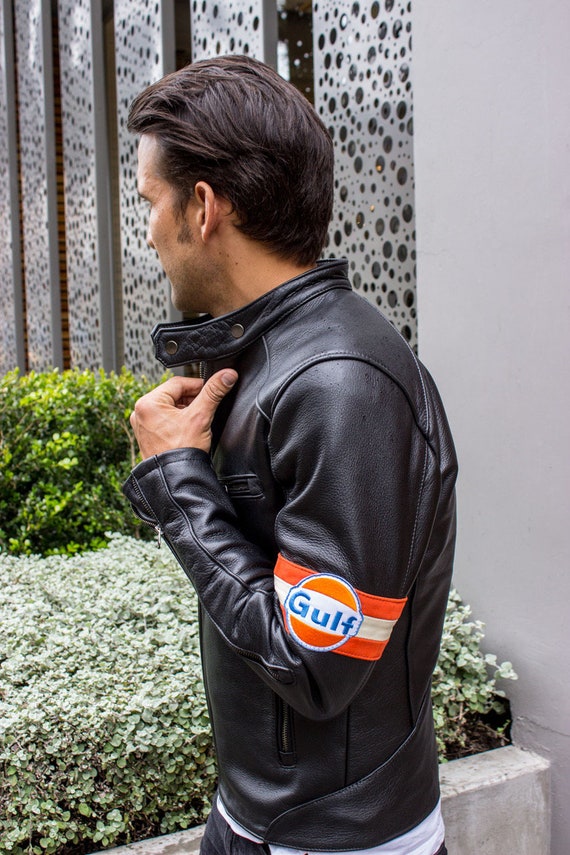 buffalo leather men jacket