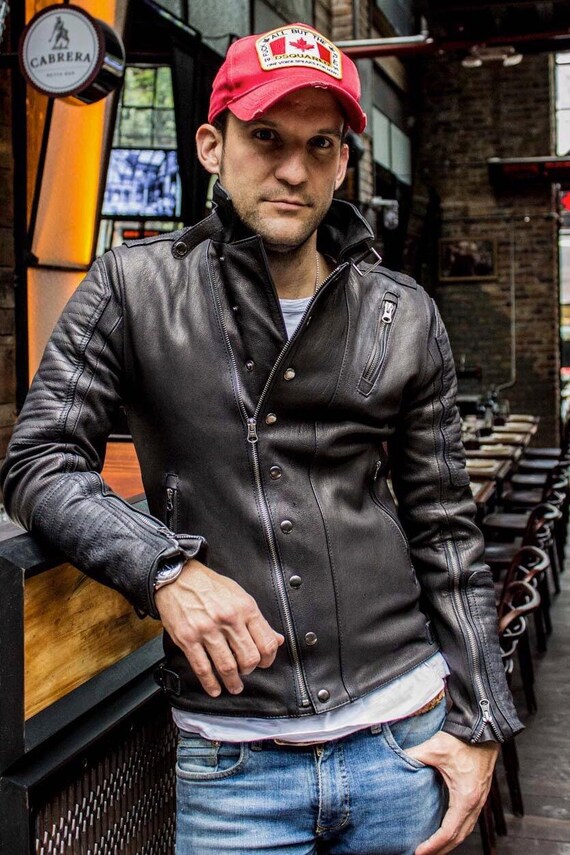 goat leather jacket