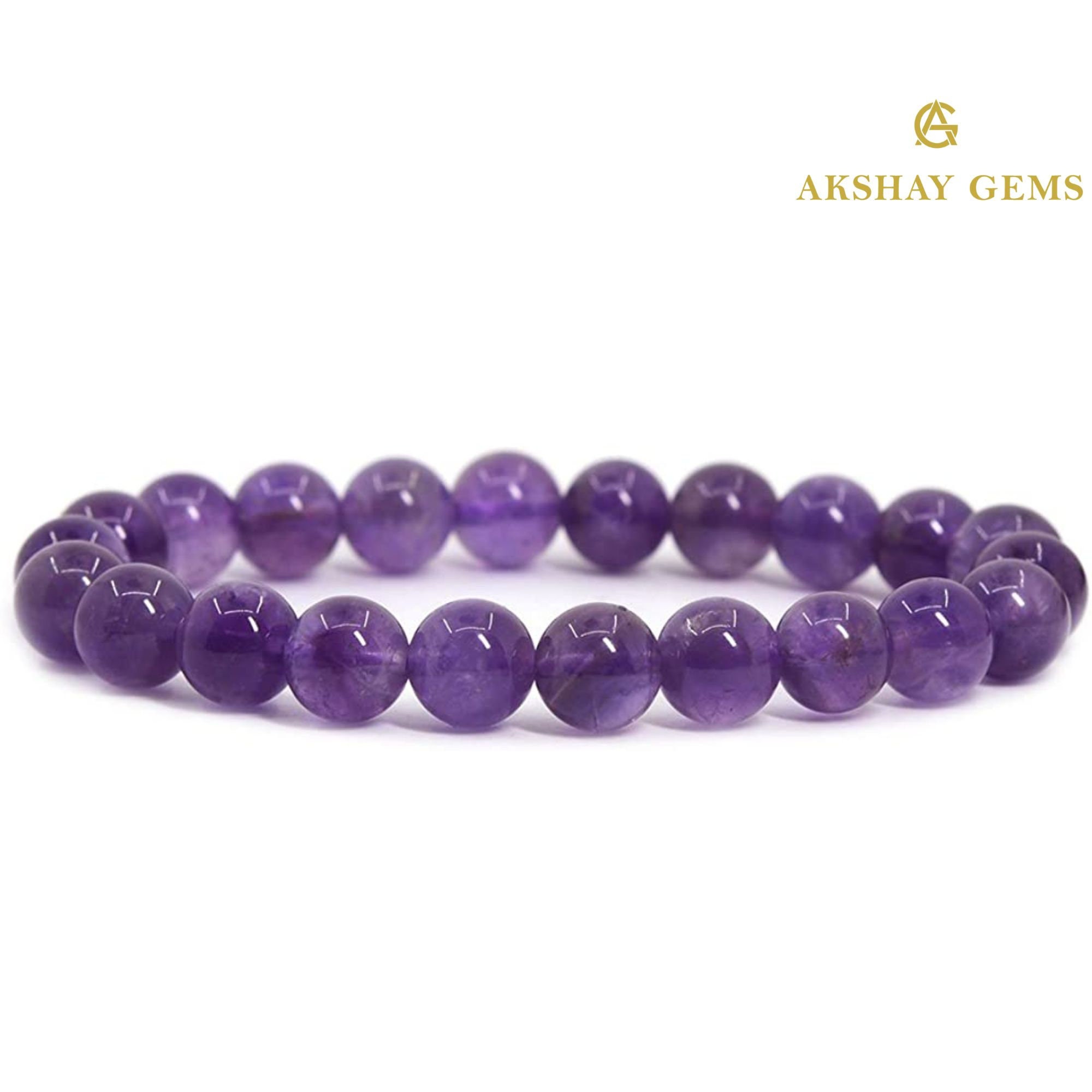 Purple hotsell stone bracelet