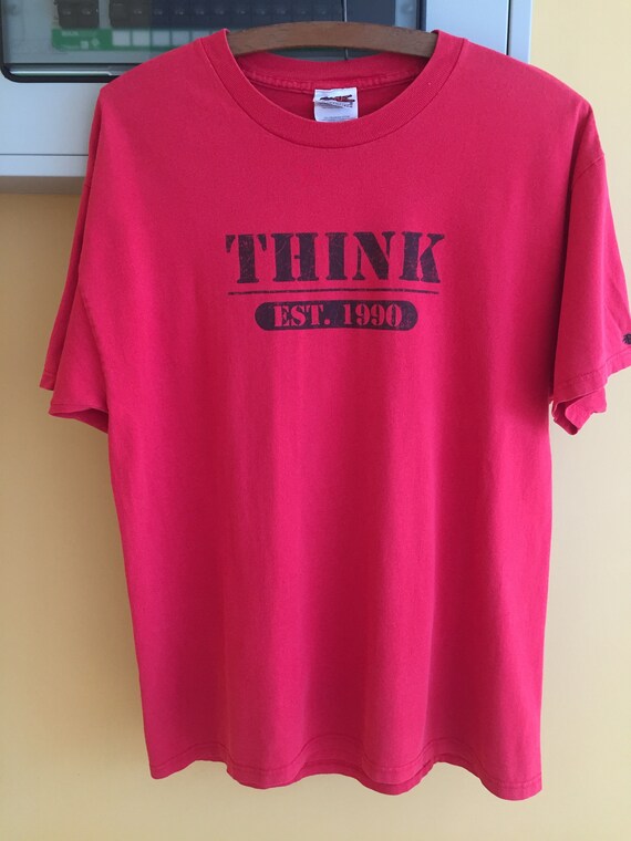 das ist alles Szene Überrascht think skateboards t shirt Noch einmal