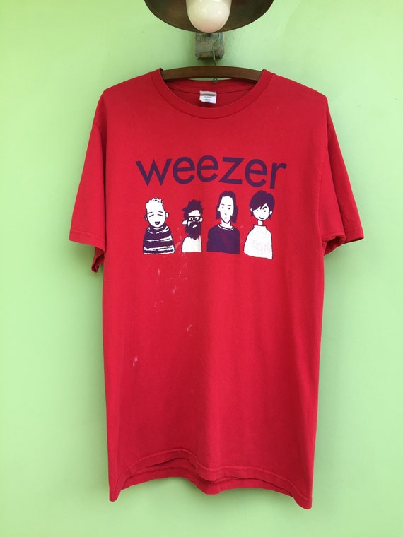 Vintage Weezer Tshirt - Etsy Nederland