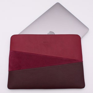 Macbook Pro Sleeve 13 / Leather MacBook case / laptop case leather