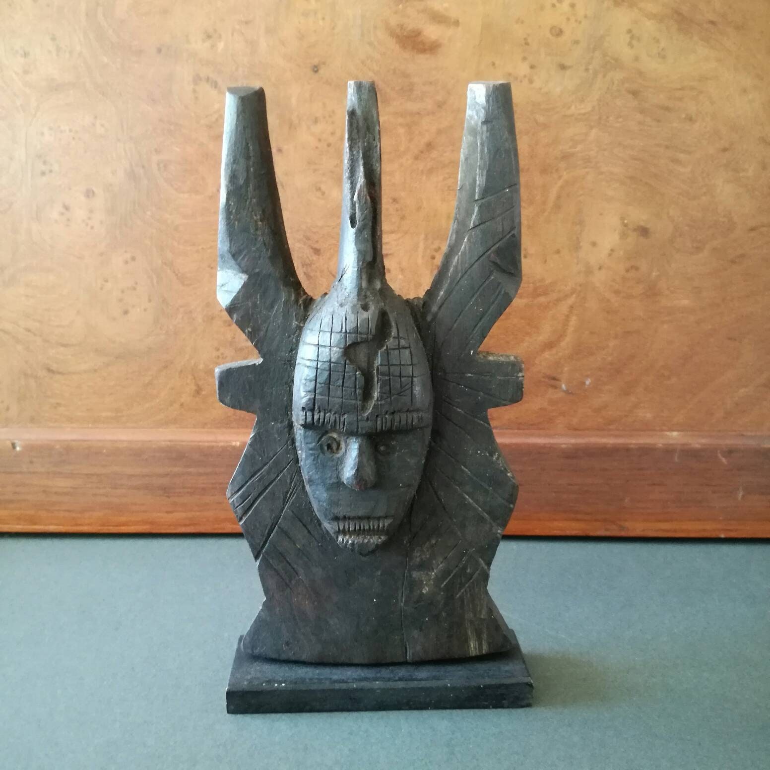 Bambara Décoratif, Masque Bamana, Sculpture Africaine, Art Contemporain Africain,