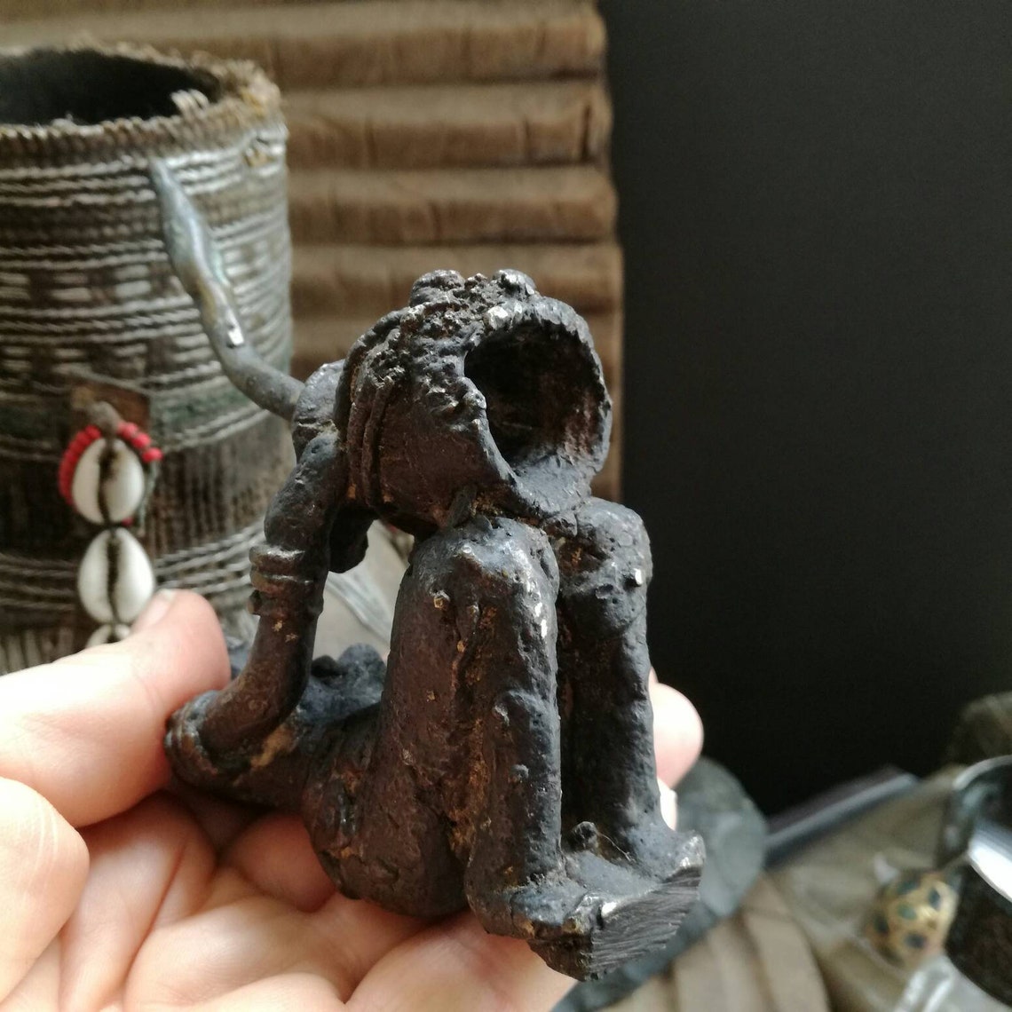 Bronze Figure Bronze Sculpture Made Using Lost Wax Technique Etsy