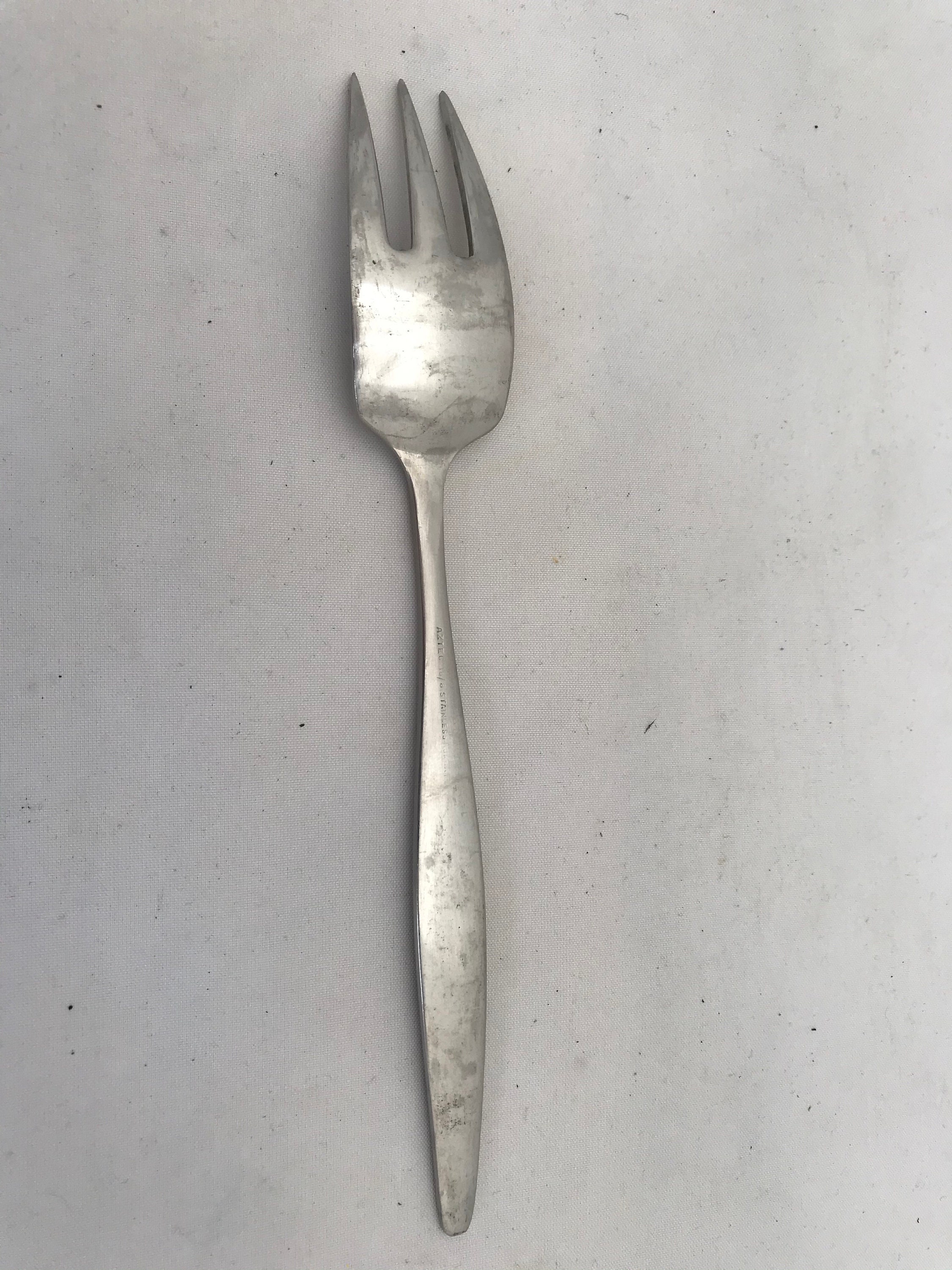 Set of 12 Norstaal 18/8 'aztec', Don Wallace Flatware, 1960's Norwegian