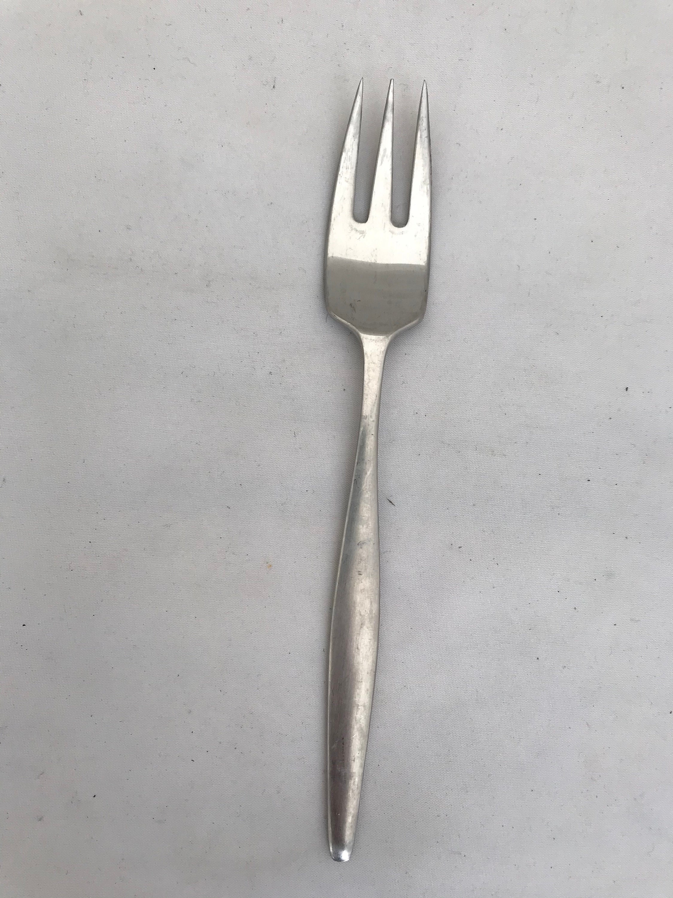 Set of 12 Norstaal 18/8 'aztec', Don Wallace Flatware, 1960's Norwegian