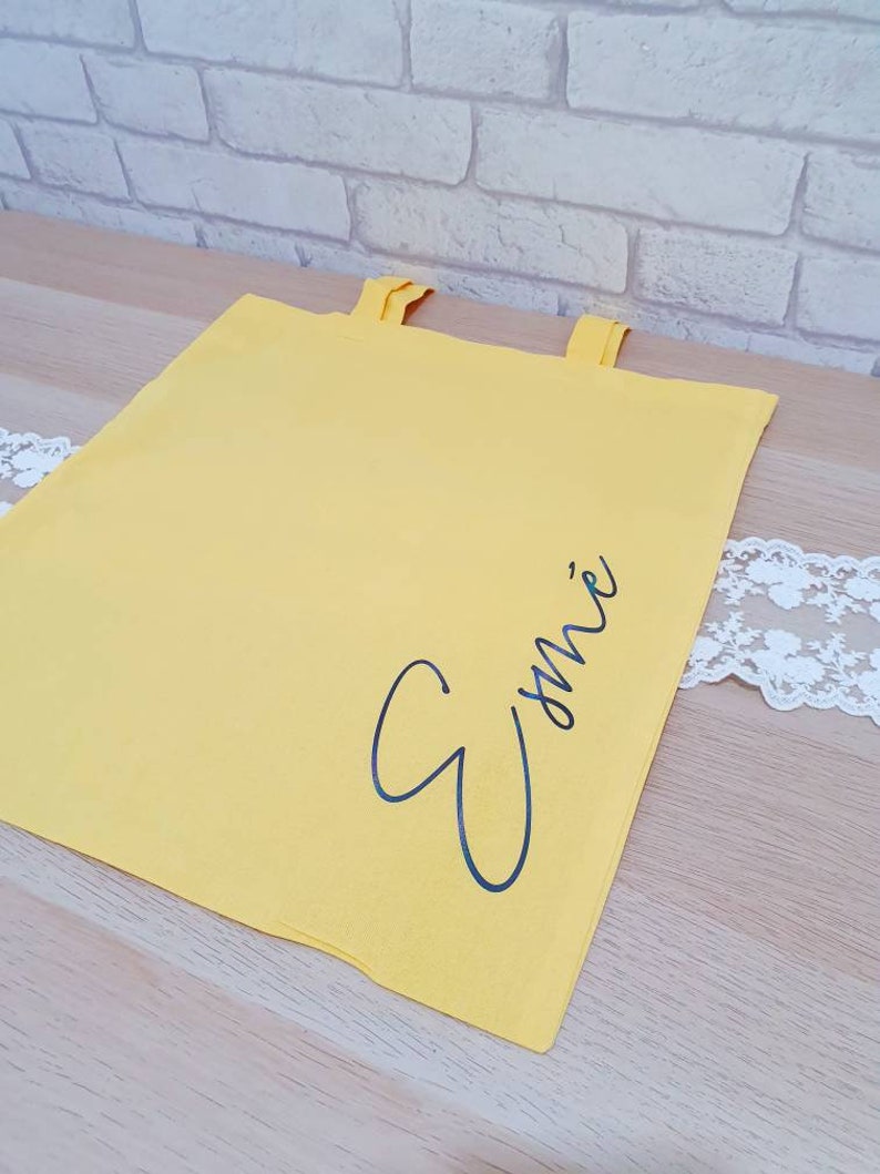 Personalised Tote Bag~Canvas Tote Bag~Bags for Women~Wedding Party Gift~Bridesmaid Gift~Holiday Bag~Beach Bag~Cotton Shopper~Christmas Gift