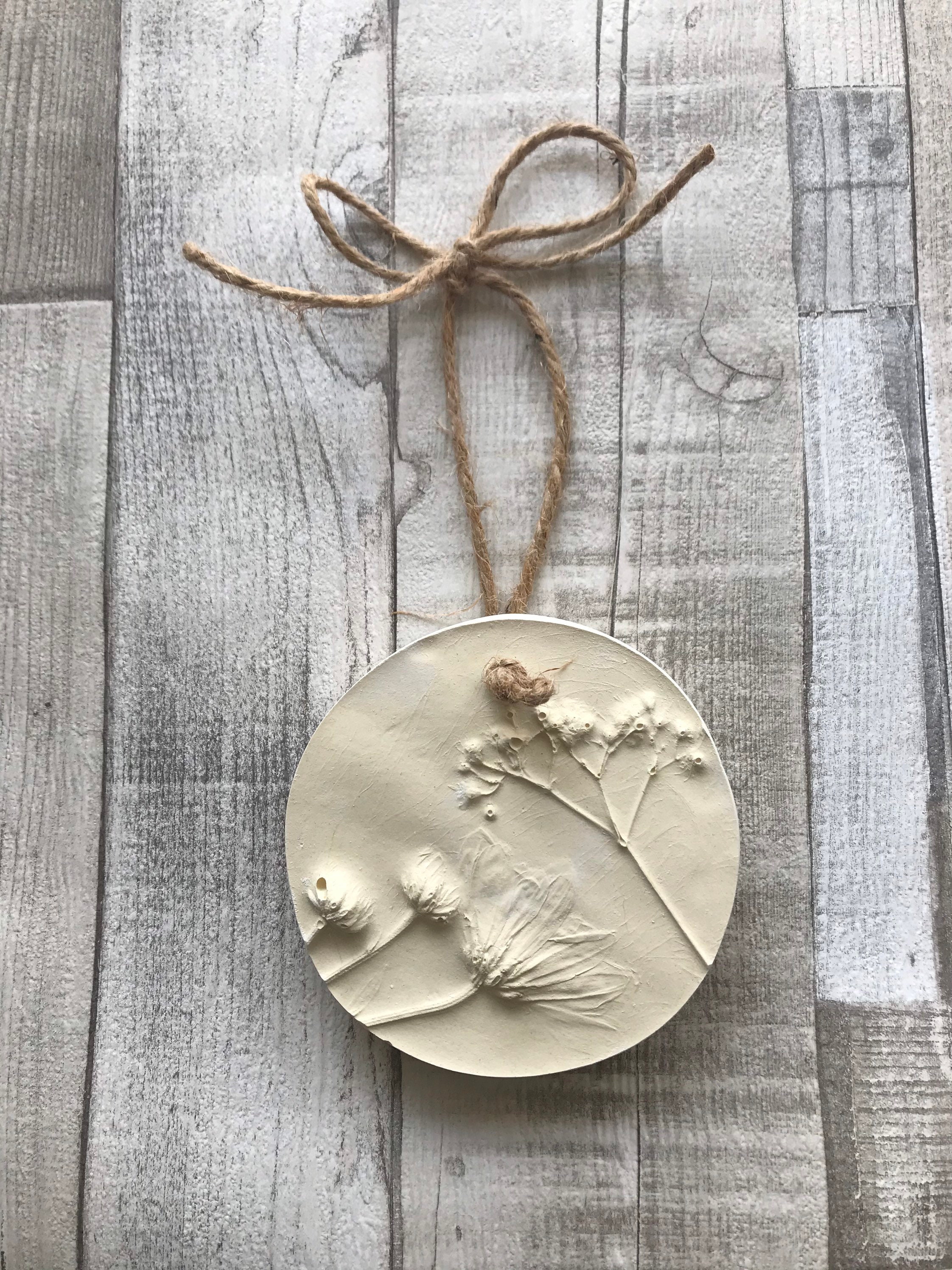 Plaster Cast Impressionplaster Cast Flower Plaster Cast Wall Etsy UK