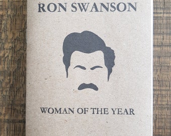 Ron Swanson (Parks and Recreation) A6 fanzine