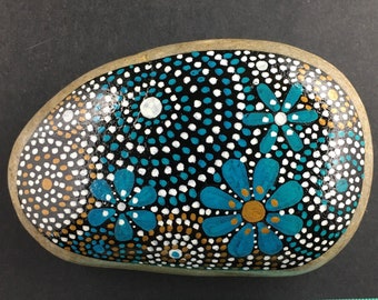 Galet Peint, Art du Galet, Art Stone, Painted Stone, Dot Art, Dot Painting, Nature Art, Galet Naturel, Noël