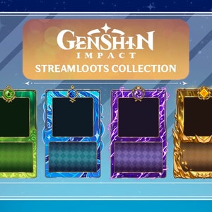 STREAMLOOTS TWITCH CARDS Genshin Impact