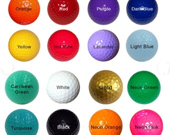 cheap colored golf balls