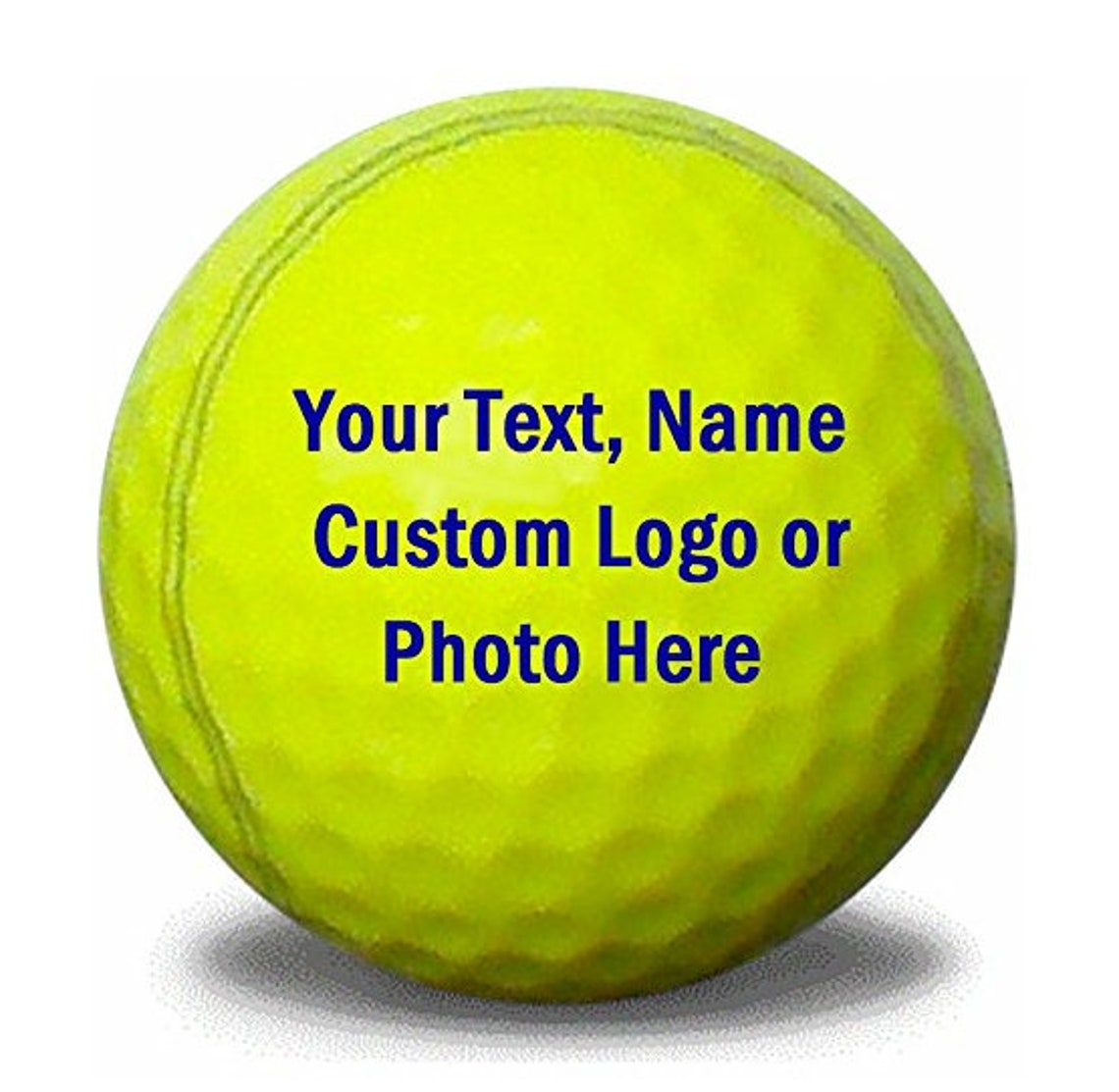 Personalized Tennis Ball Golf Balls 12 Pack Upload Your Logo Etsy