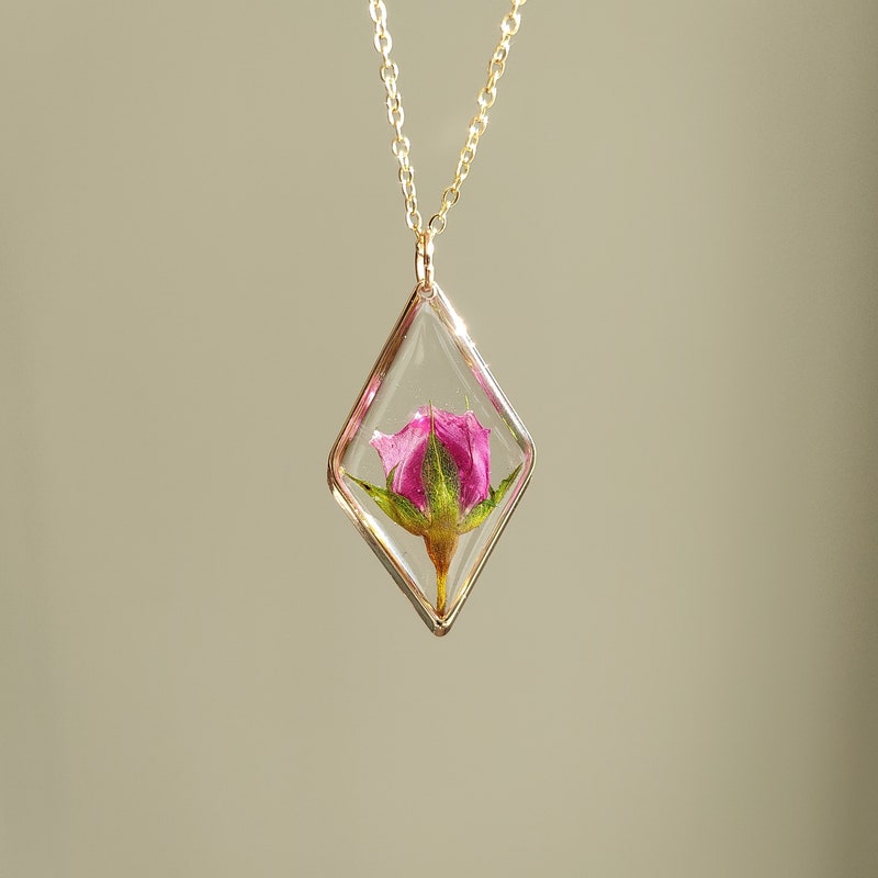 One Of A Kind Rose Necklace main image 0