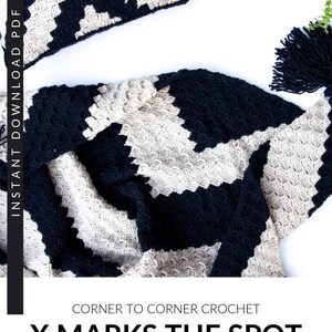 X Marks the Spot Corner to Corner Crochet Pattern image 9