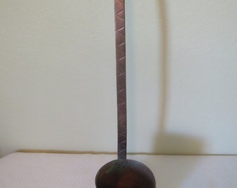 Antique Russian Otto Muller Copper Ladle or Dipper