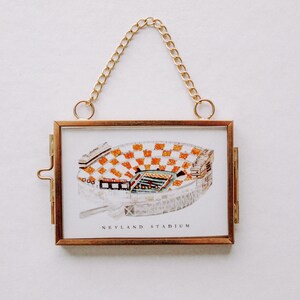 Tennessee Football Print 3"x2" Ornament