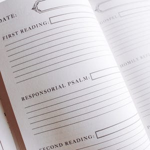 Catholic Note Taking Paper.pdf Catholic Mass Note-taking Journal - Etsy