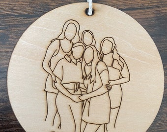 Custom Wood Ornament