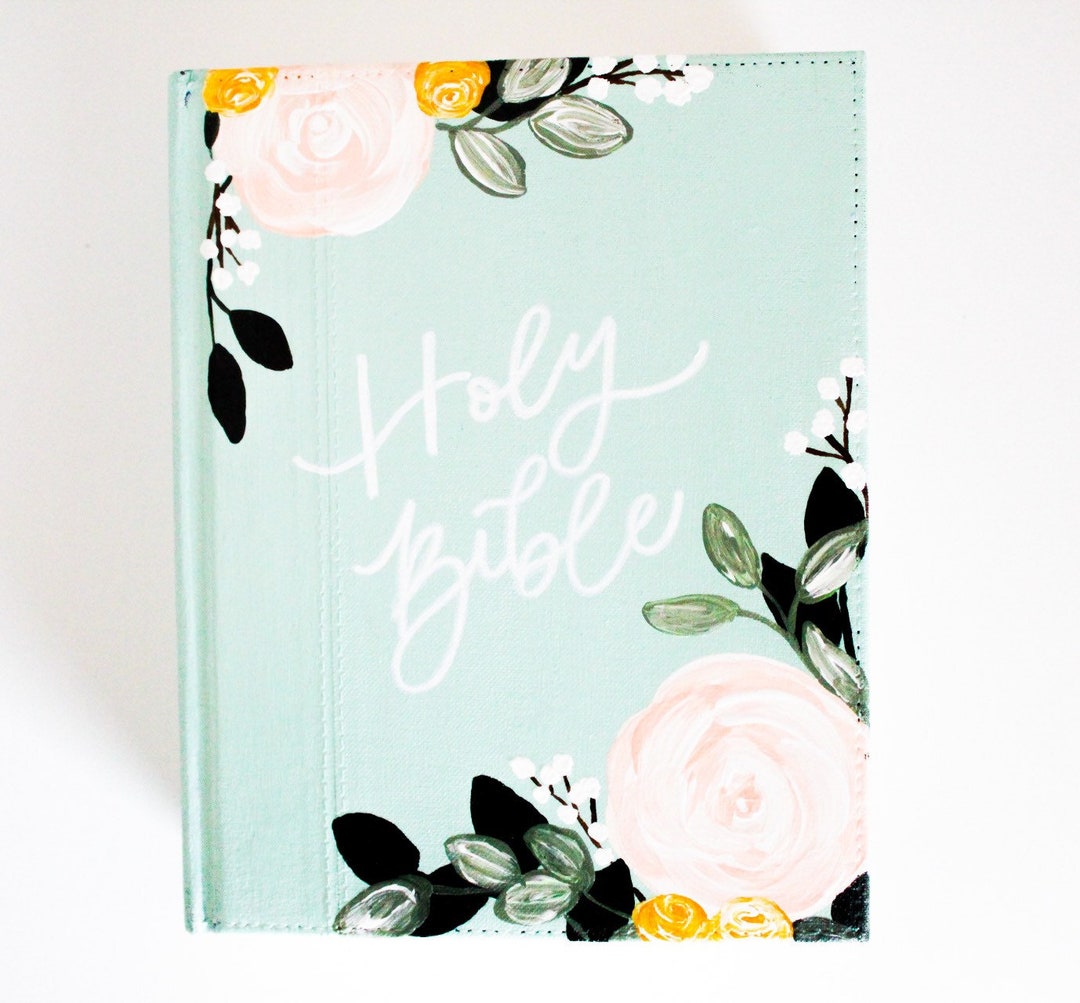 Teal Holy Bible - Etsy