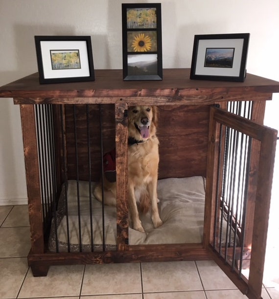 custom wood dog crates