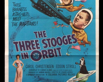 The 3 Stooges Movie Poster Replica 13x19/" Photo Print