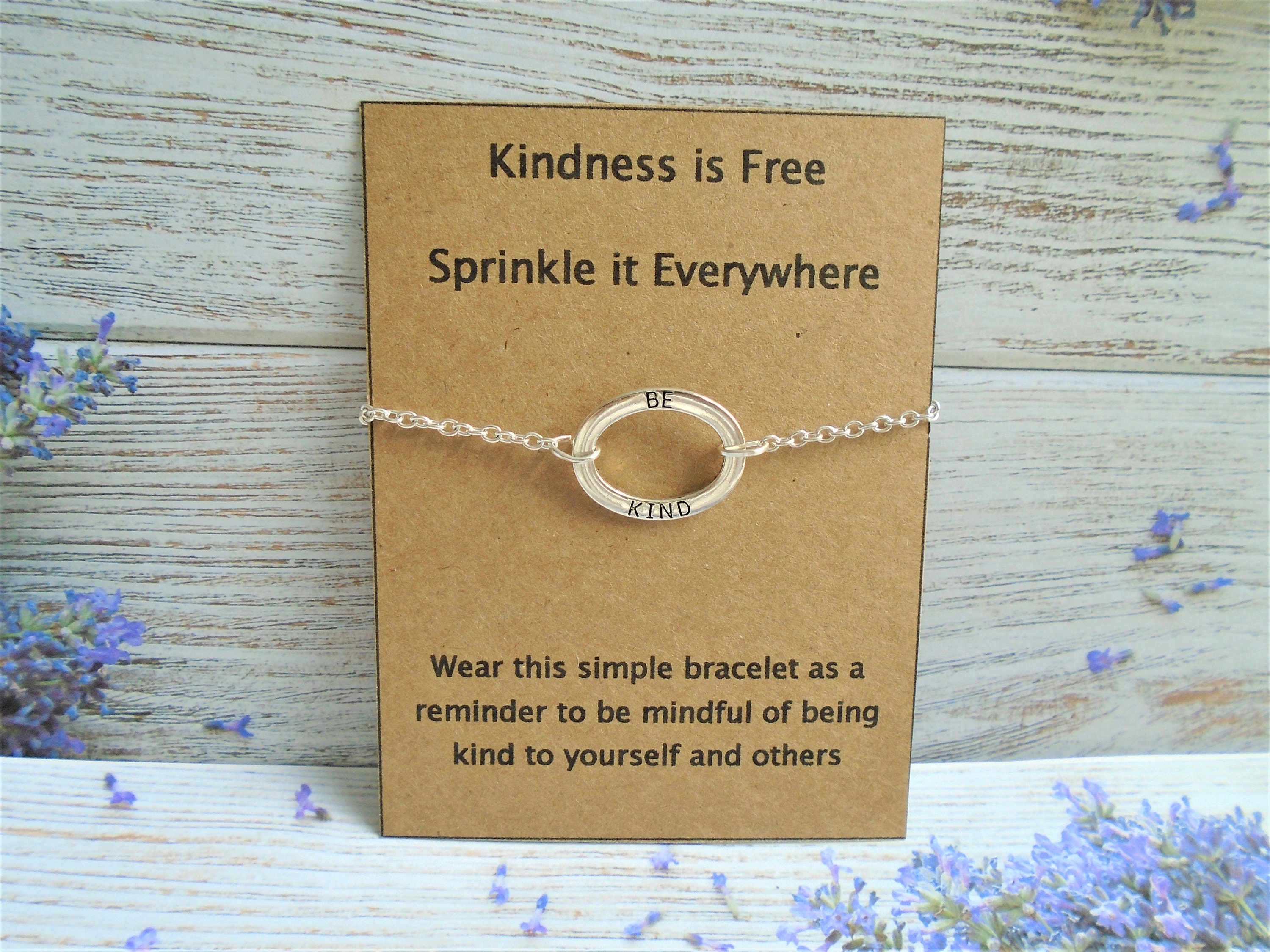 Be Kind Bracelet Mental Health Bracelet Mental Awareness Etsy