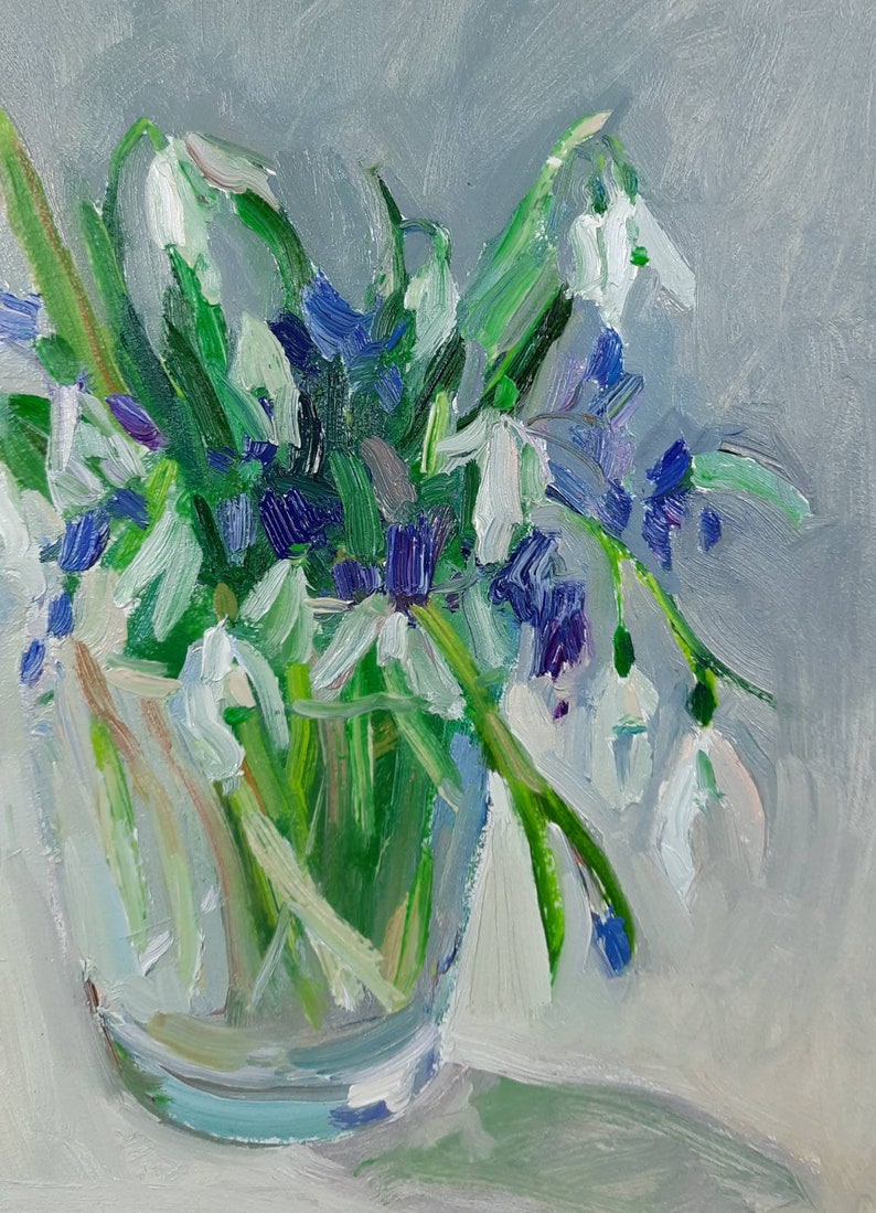 Original Oil Painting, Floral Still Life, Flowers, Summer, One of a