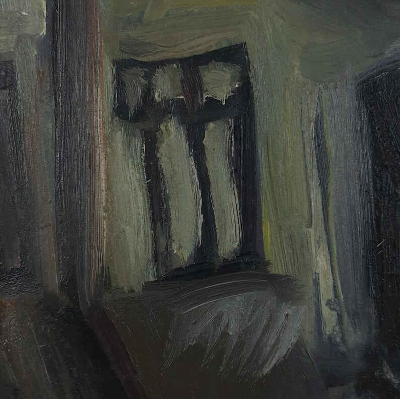 Old House, Odesa Cityscape, Original Oil Painting, Ukrainian Artist