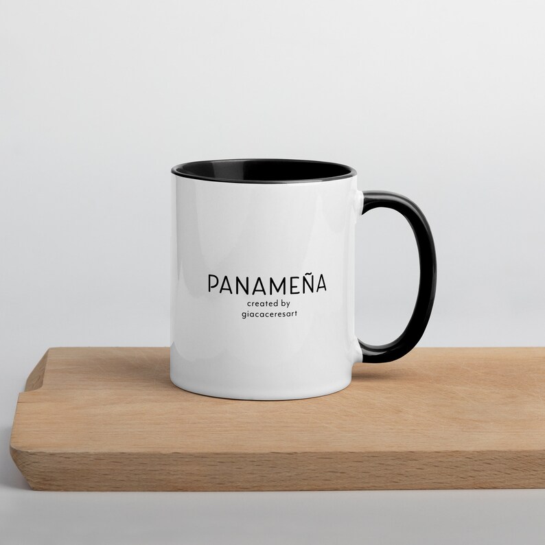 Cabeza de tembleques Mug, Panama coffee mug, Panama gifts, Unique Panama art,