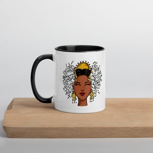 Cabeza de tembleques Mug, Panama coffee mug, Panama gifts, Unique Panama art,