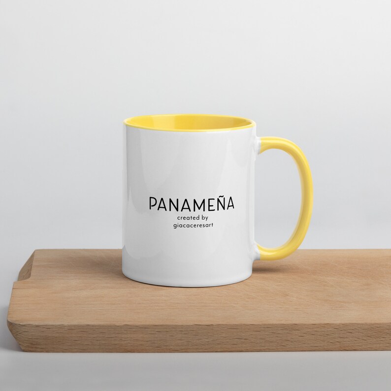 Cabeza de tembleques Mug, Panama coffee mug, Panama gifts, Unique Panama art,