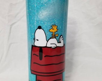 Snoopy and Woodstock Tumbler