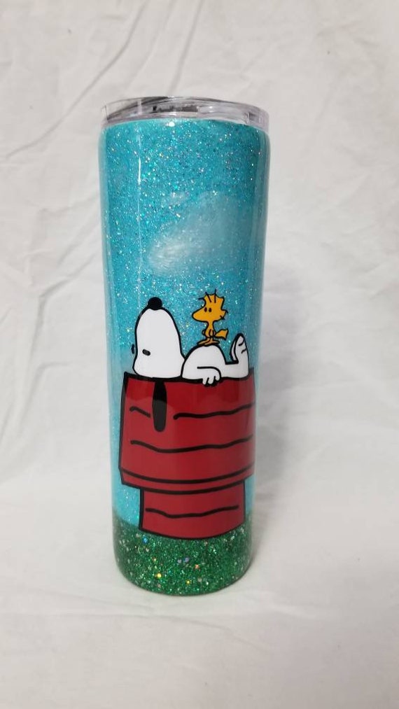 Snoopy and Woodstock Tumbler 