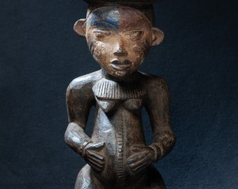 Kulango Female Figure, Côte d’Ivoire, West African Tribal Art