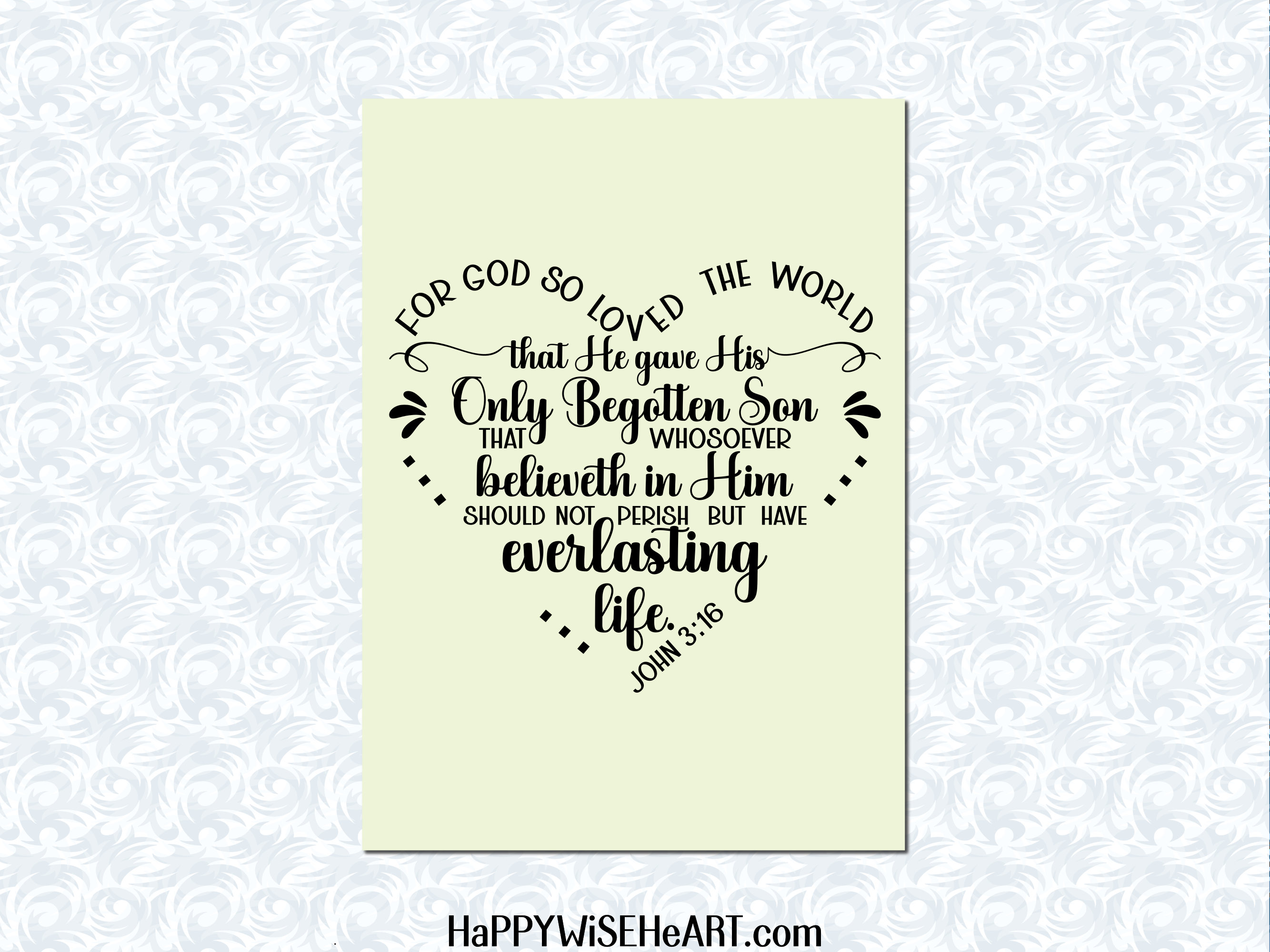 John 3:16 for God so Loved the World Heart Shaped Bible Verse SVG With  Commercial License, Christian Art Gift, Cut File, Vector Graphics - Etsy  Singapore, image size:2667x2000