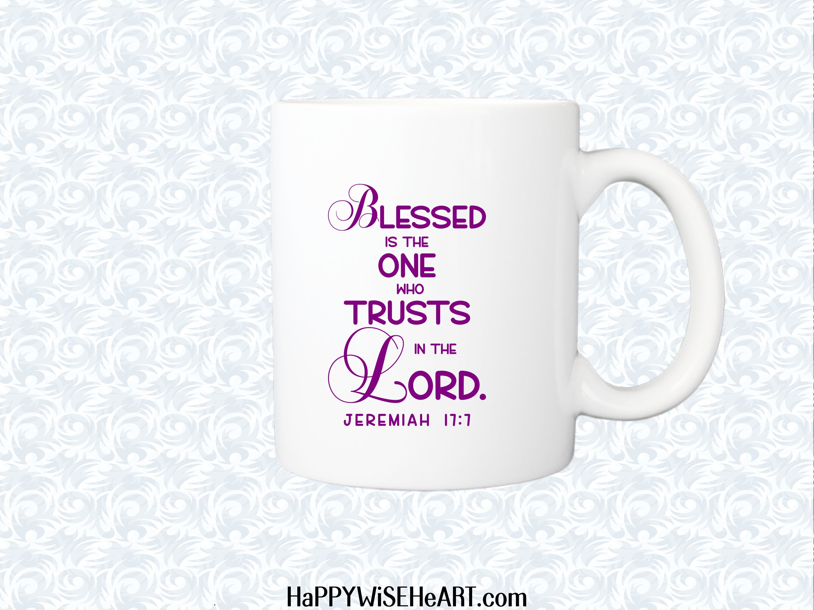 Jeremiah 17:7 Blessed is the One Who Trusts in the Lord Bible Verse SVG ...
