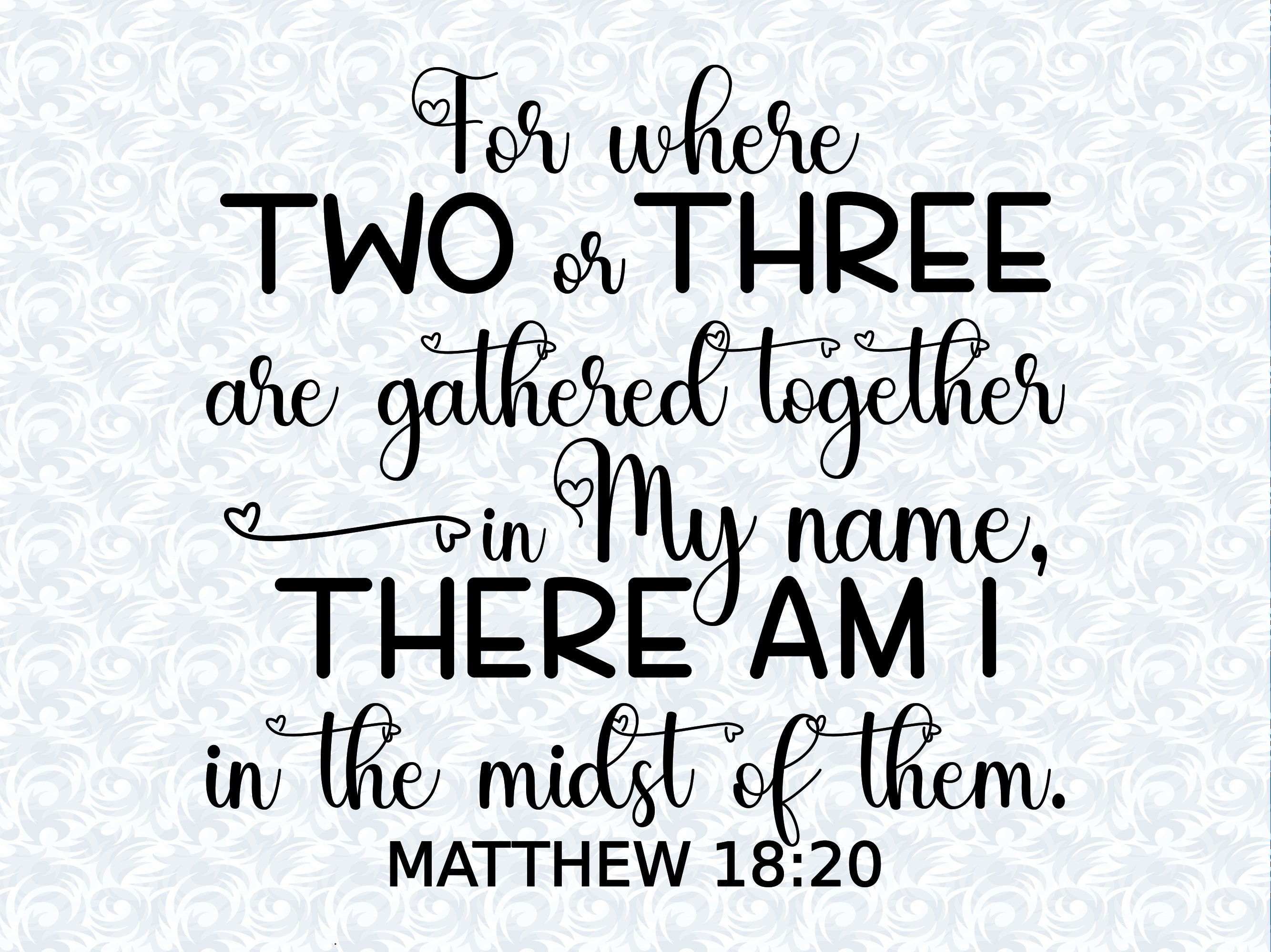 Where Two Or Three Gather In My Name Tote Bag Where Two Or Three Gather In My Name Tote Bag