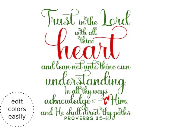 Trust in the Lord with all your Heart Believe Christian T shirt Trust in the Lord with all your Heart Believe Christian T shirt