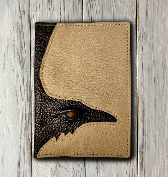 Personalized Birds & Butterflies Genuine Leather Passport Cover Personalized Birds & Butterflies Genuine Leather Passport Cover