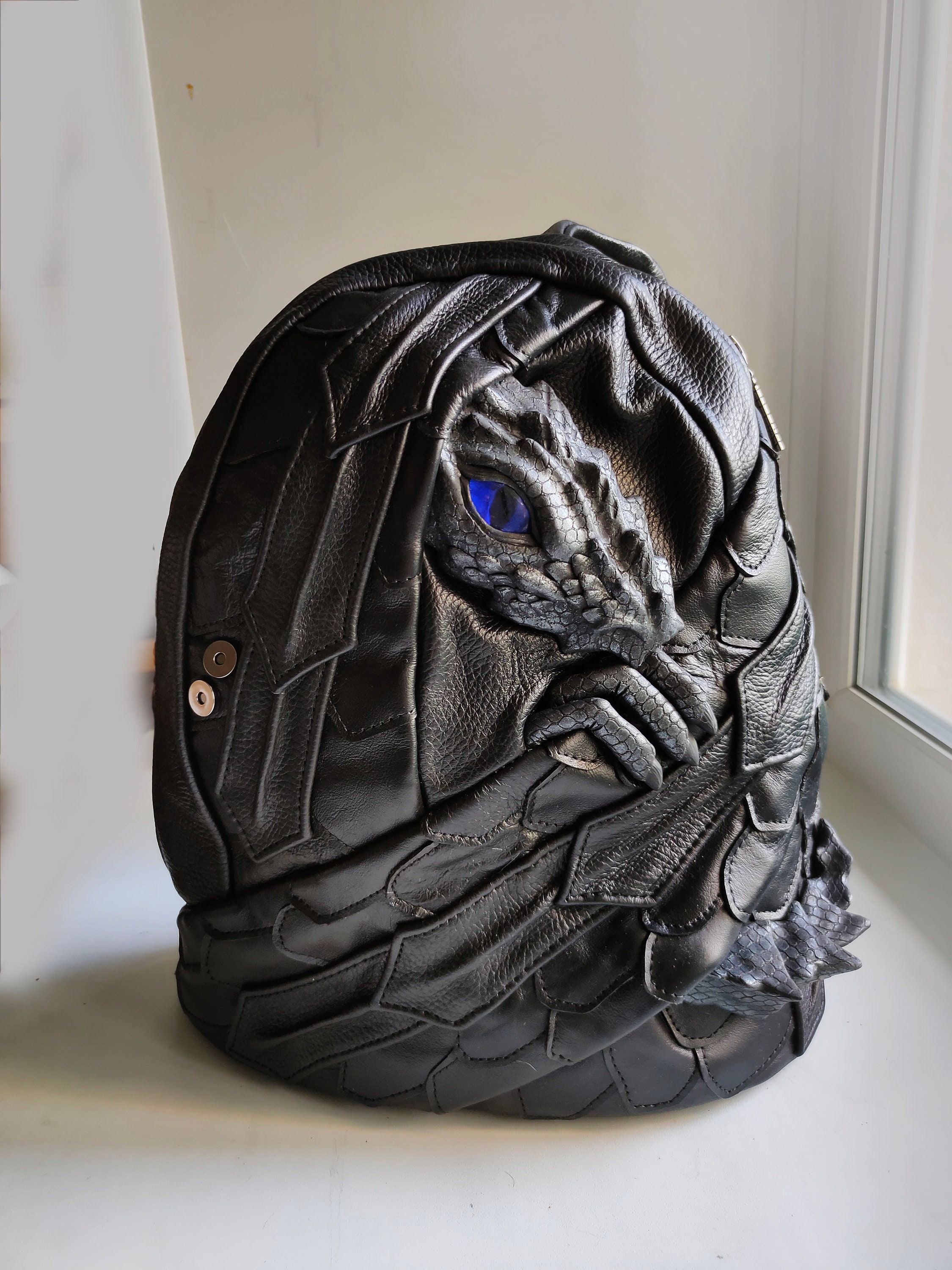 Black Wing Dragon Backpack/Black Dragon bag/Dragon Etsy