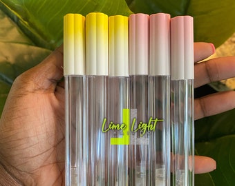 Flower top Lipgloss Tubes| Clear matte
