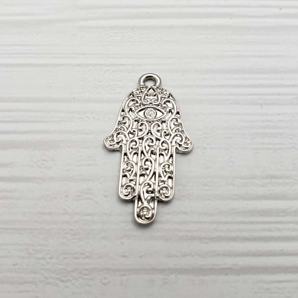 Hand Pendant, Hamsa Pendant, Protection Pendant, Sebebo Jewelry Supply Pendants, Pendants, Jewelry Parts